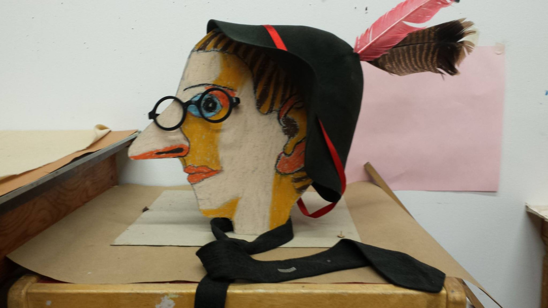 a still life prop created by Boris Kulikov for students to draw and paint from