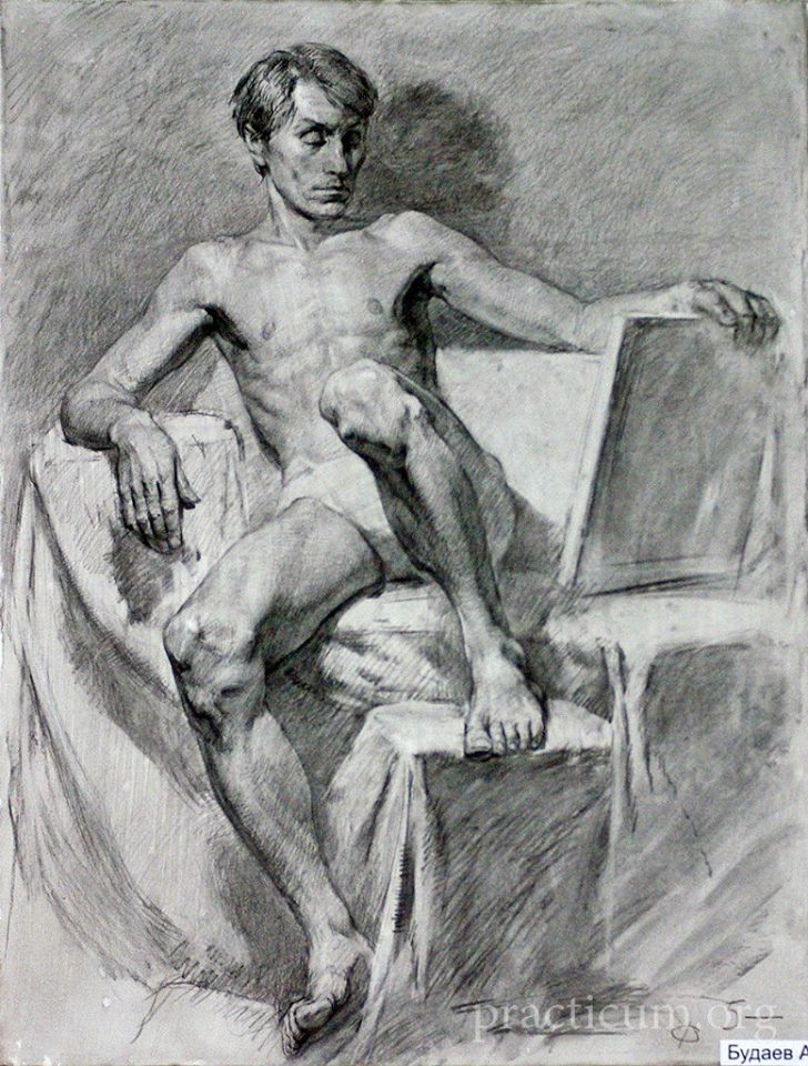 figure drawing by Sasha Budaev figure drawing by Sasha Budaev